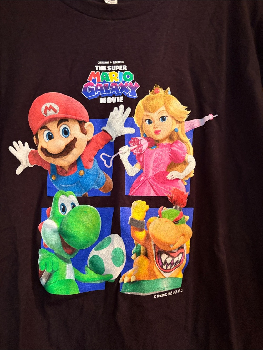 Mario Galaxy tee shirt